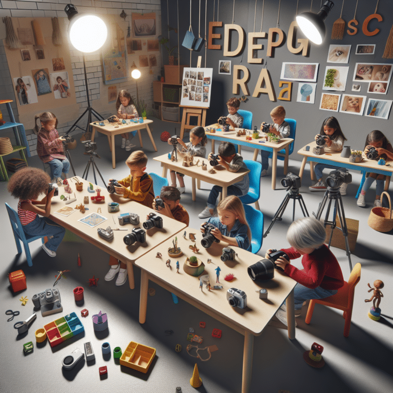 Indoor Wonders: Unique Photography Challenges for Children