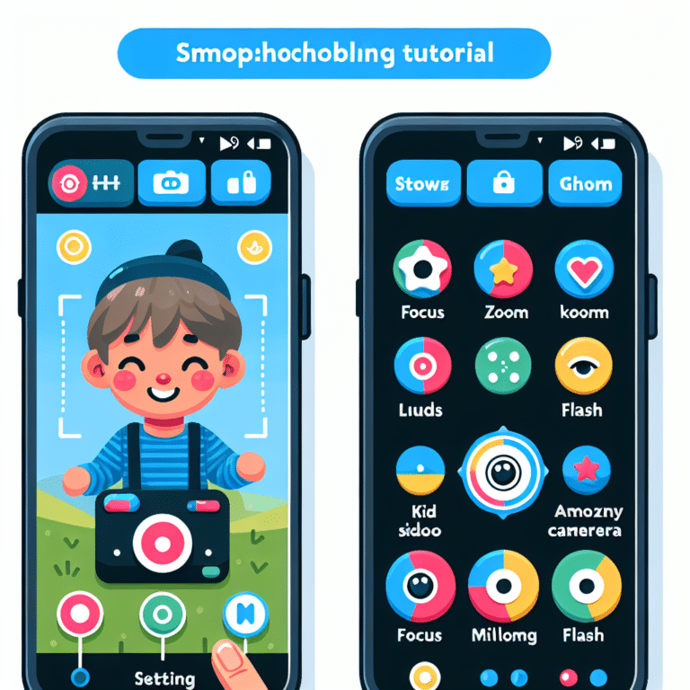 Understanding Smartphone Camera Settings for Kids