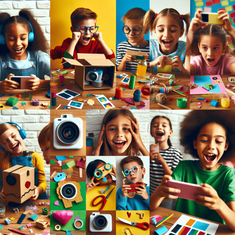 Turning Mobile Photography into Playtime: Projects for Kids