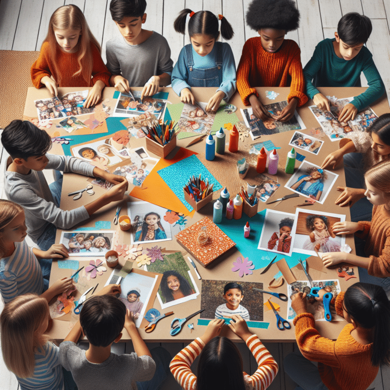 Assembling Memories: Fun Photo Collage Projects for Kids