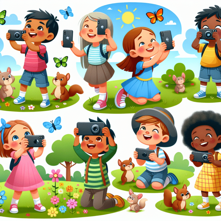 Kids and Cameras: A Guide to Smartphone Photography