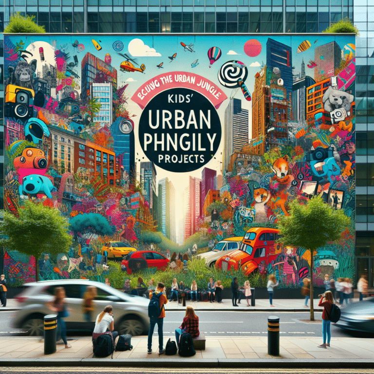 Echoing the Urban Jungle: Kids' Urban Photography Projects