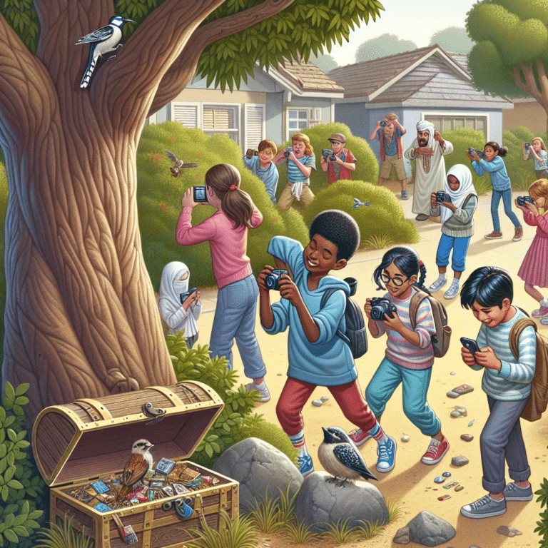 Embarking a Photo Treasure Hunt: Creative Smartphone Scavenger Hunts for Kids