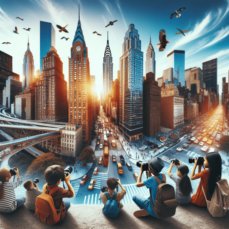 City Vibes: Urban Photography Challenges for Children