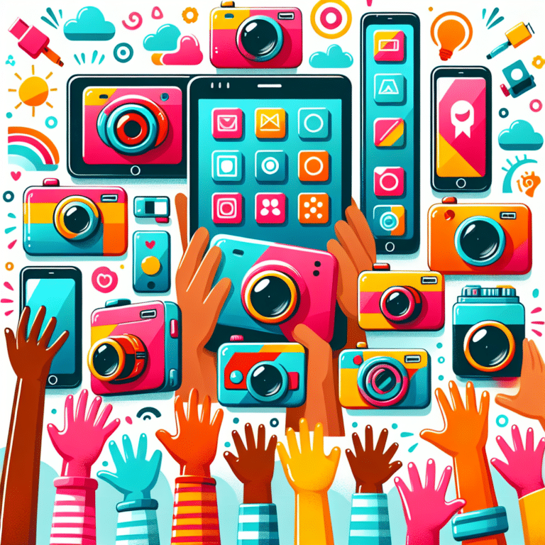 Exploring Kid-friendly Photography Apps