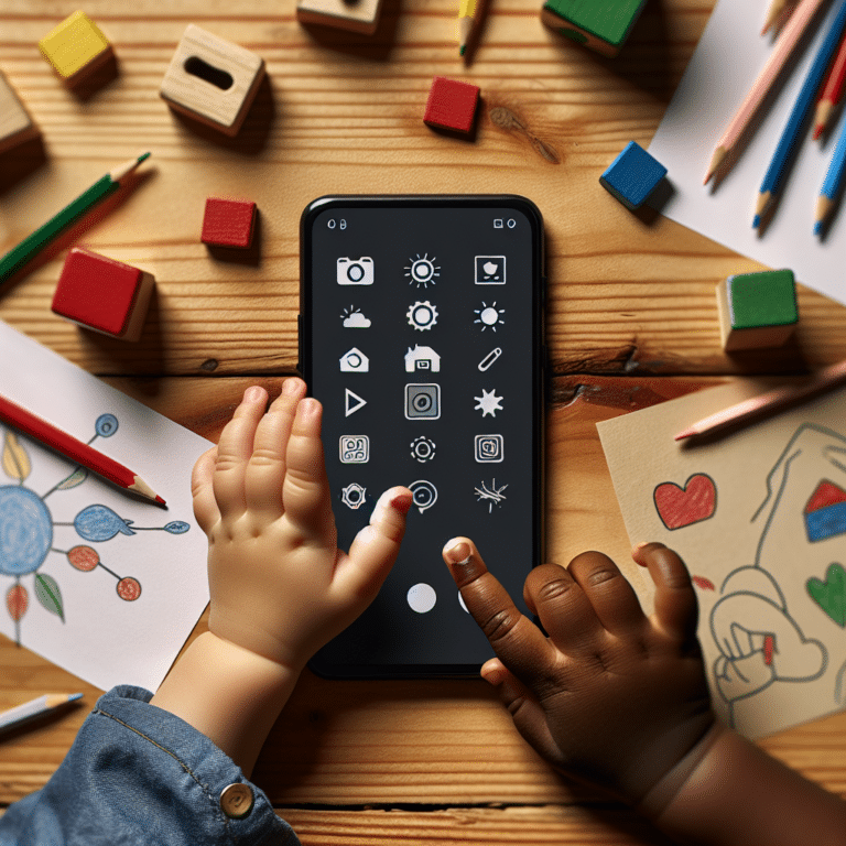 Introducing Kids to Smartphone Camera Settings