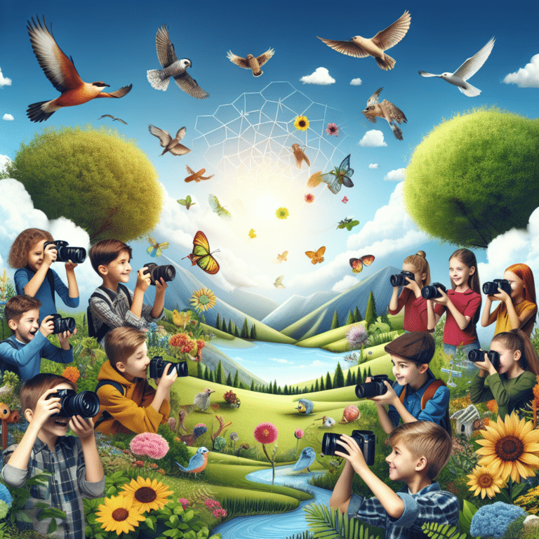 Capturing Beauty: Nature Photo Challenges for Kids