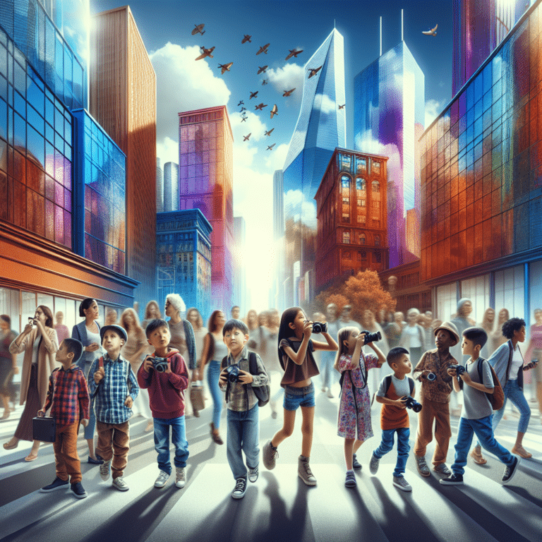 City Vibes: Urban Photography Challenges for Children