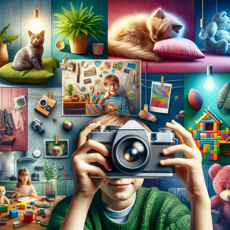 Capturing Indoor Beauty: Photography Project Ideas for Kids