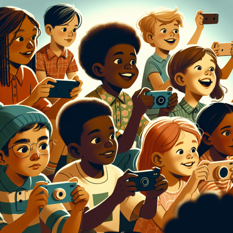 Storytelling Captured: Mobile Photography Lessons for Kids