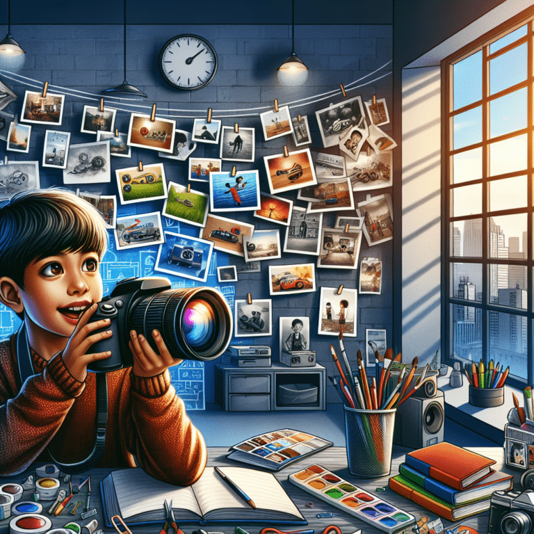 Encouraging Growth: Challenge-Based Learning for Young Photographers