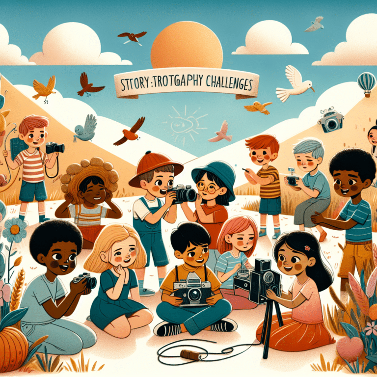 Telling a Tale: Storytelling Photography Challenges for Kids