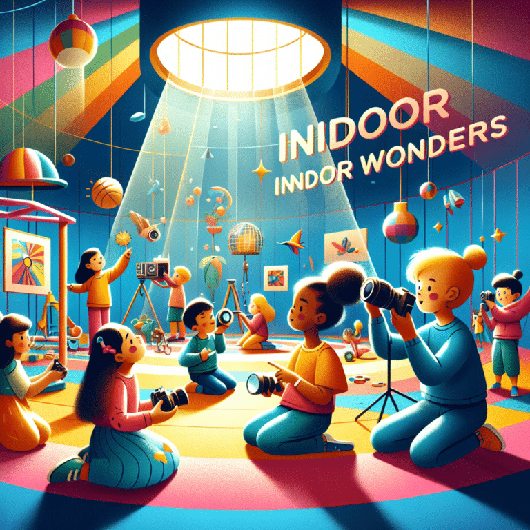 Indoor Wonders: Unique Photography Challenges for Children