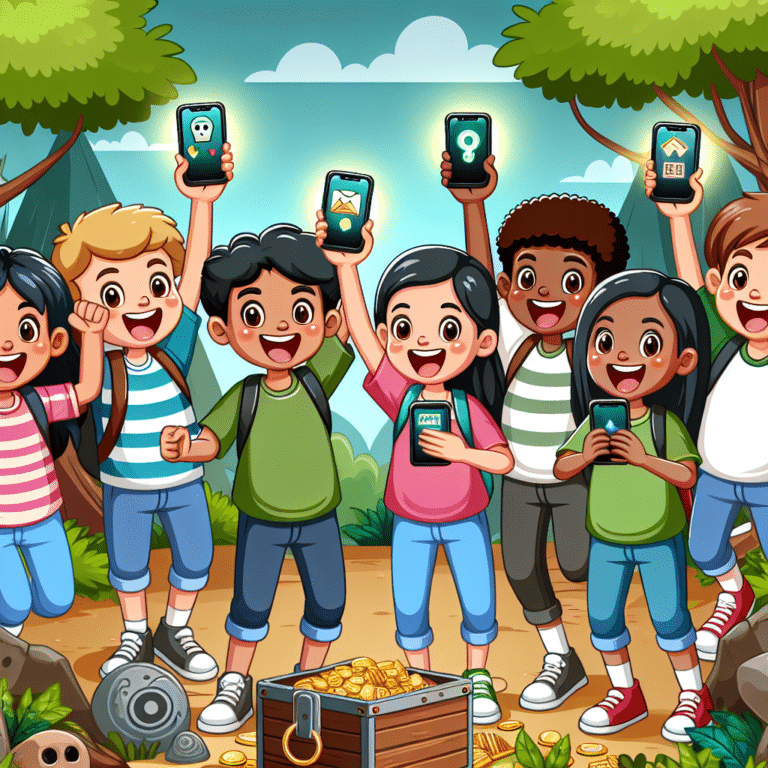 Embarking a Photo Treasure Hunt: Creative Smartphone Scavenger Hunts for Kids