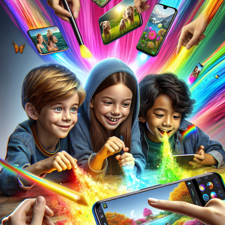 Introduction to Smartphone Photo Effects for Kids