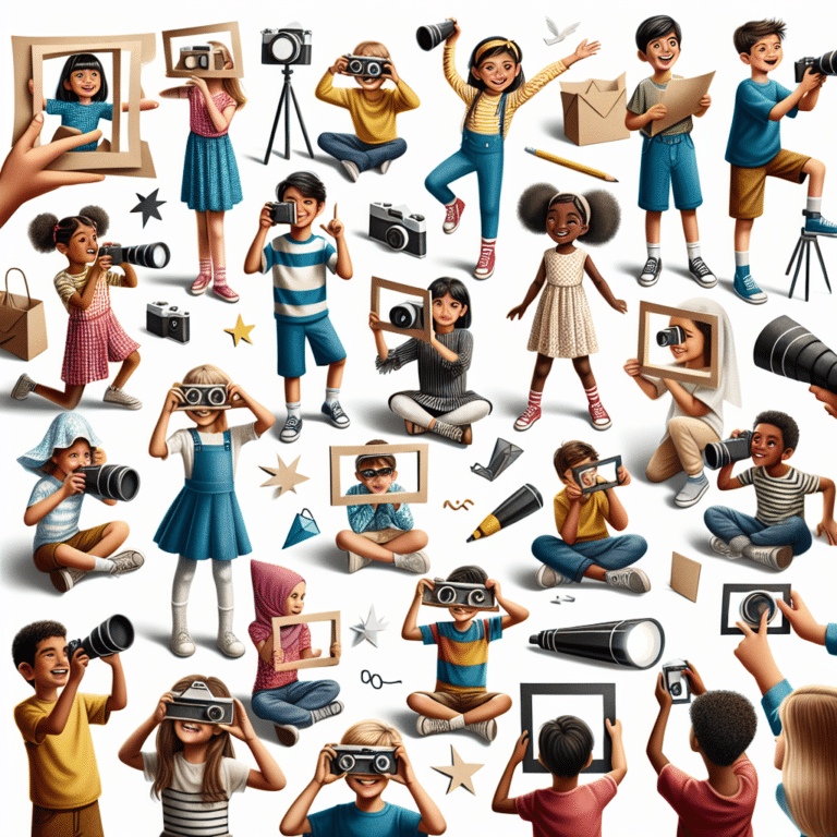 Photography Frenzy: Exciting Challenges for Kids