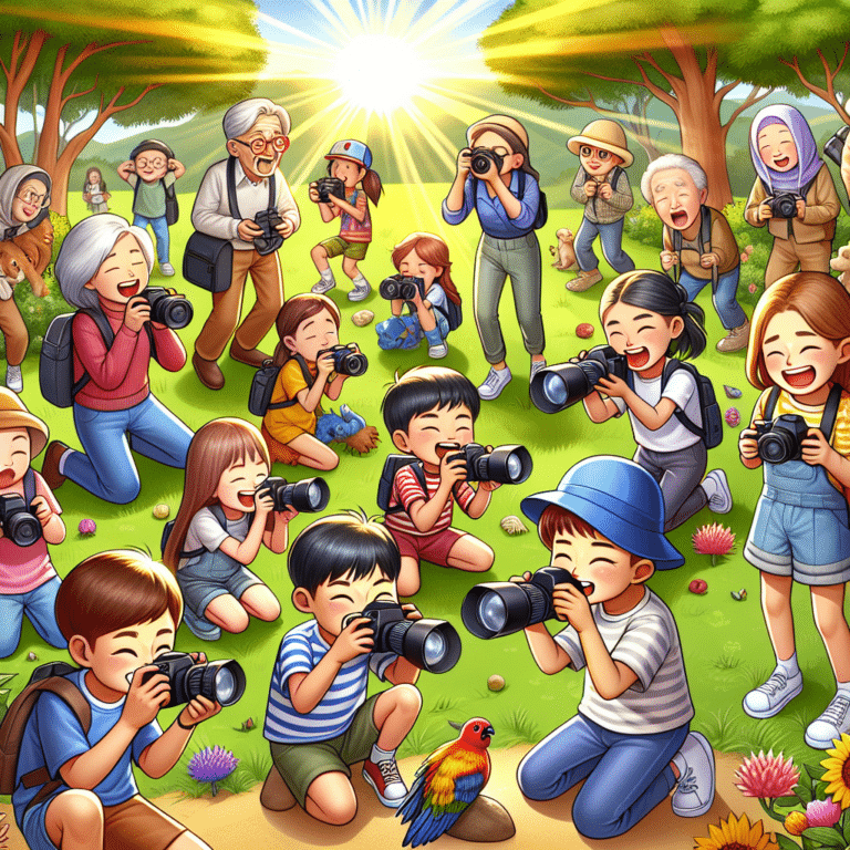 Inspiring Creativity: Themed Weekend Photography Challenges for Kids