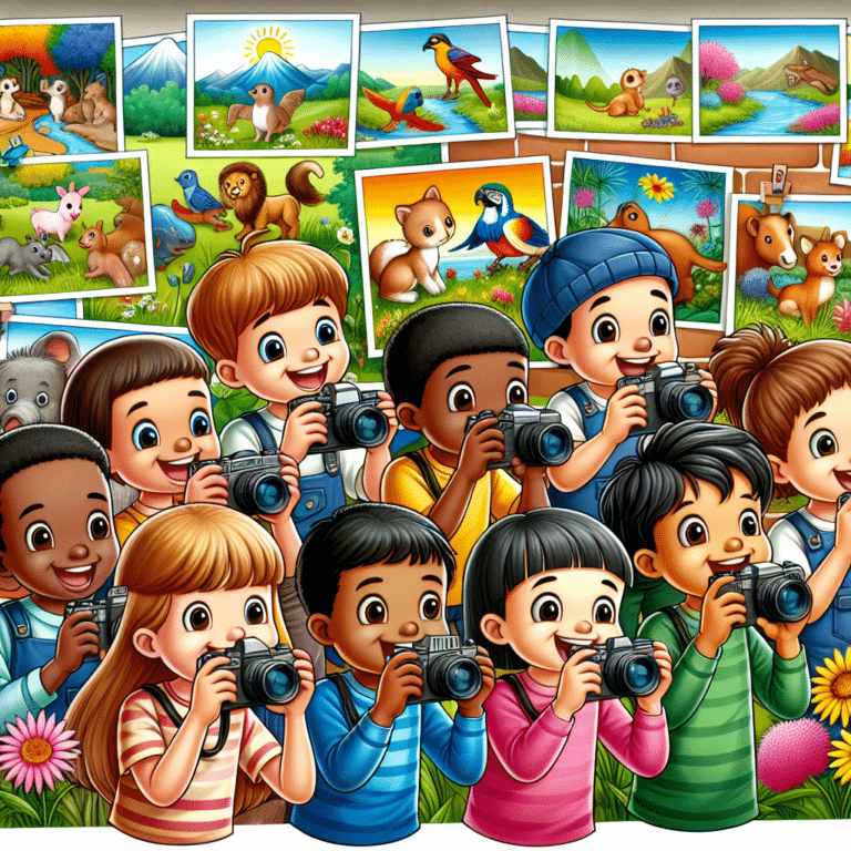 Techniques to Enhance your Kid's Photography Skills