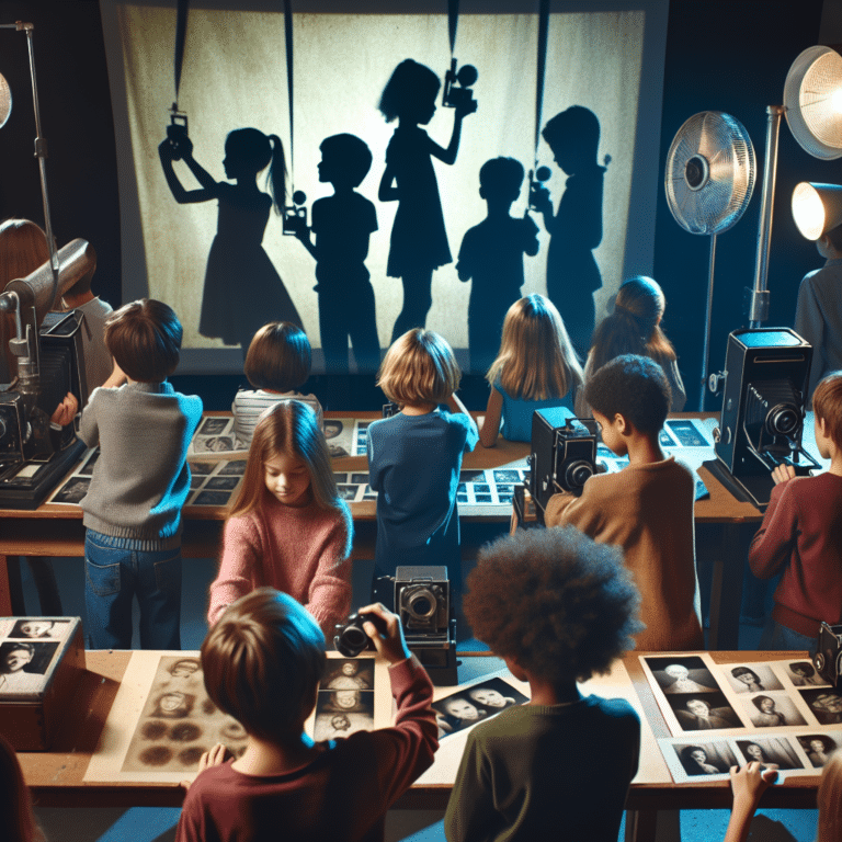Of Shadows and Silhouettes: Darkroom Photography Projects for Kids