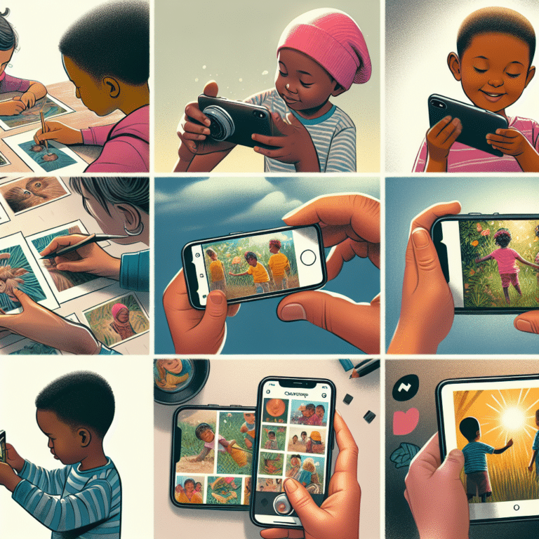 Simple Tips to Improve Kids' Phone Photography
