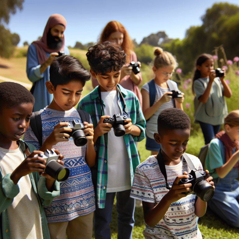 Learning through Capturing: Project-Based Photography for Kids