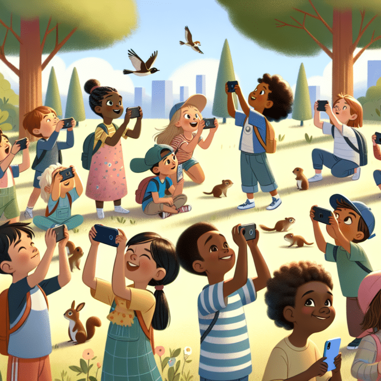 Introducing Kids to Smartphone Photography