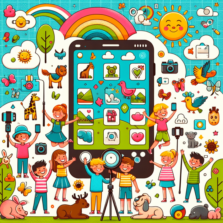 Child-Friendly Strategies for Phone Photography