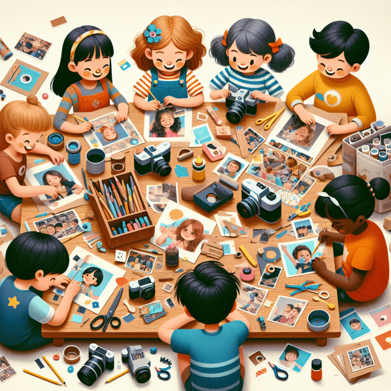 Bringing Out the Little Artist: DIY Photography Crafts for Kids