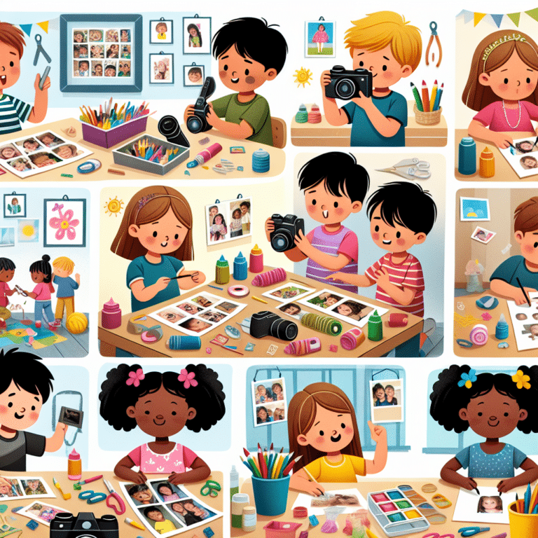 Kids’ Photography Arts and Crafts Projects