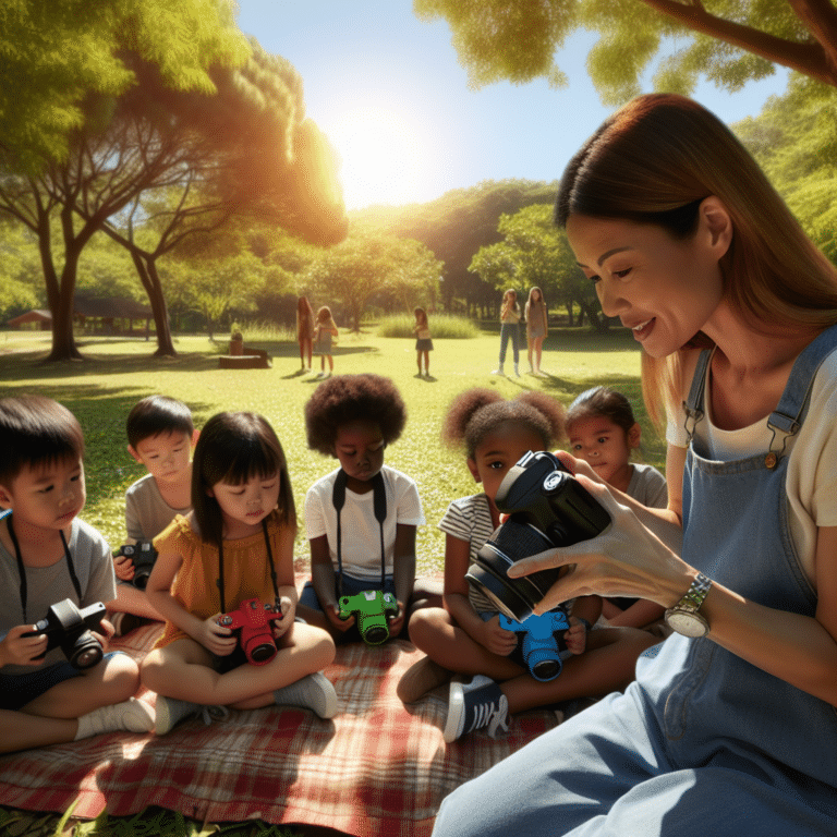 How to Teach Kids to Take Photos